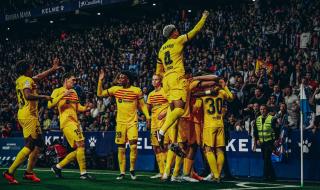 لابورتا يحسم مستقبل تشافي مع برشلونة بعد التتويج بالدوري