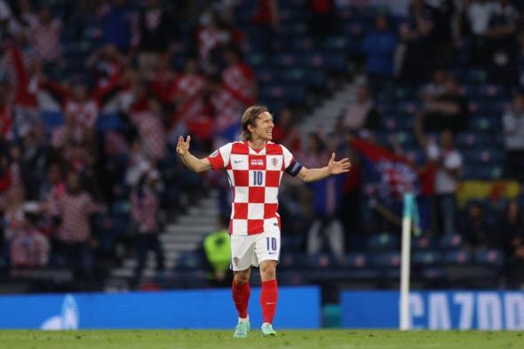 كم عدد بطولات لوكا مودريتش مع منتخب كرواتيا؟