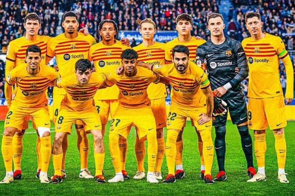 10 لاعبين في برشلونة شاركوا في غير مراكزهم