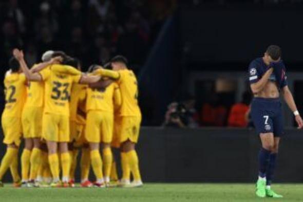 كيليان مبابي يحصد أرقام كارثية أمام برشلونة في دوري أبطال أوروبا