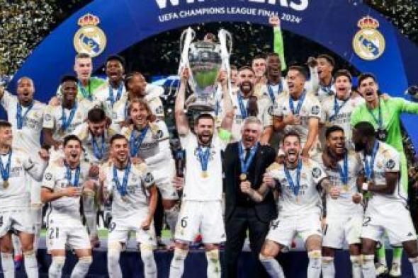 بث مباشر احتفالات ريال مدريد بدوري أبطال أوروبا 2024