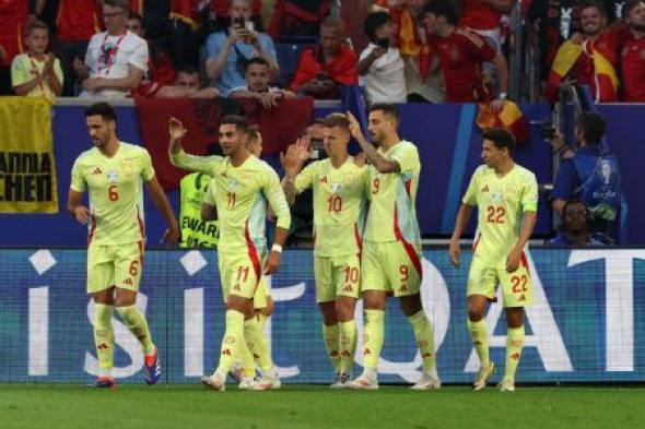 موعد مباراة إسبانيا ضد جورجيا في ثمن نهائي يورو 2024 والقنوات الناقلة
