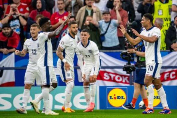 نتيجة مباراة إنجلترا ضد سلوفاكيا في ثمن نهائي يورو 2024